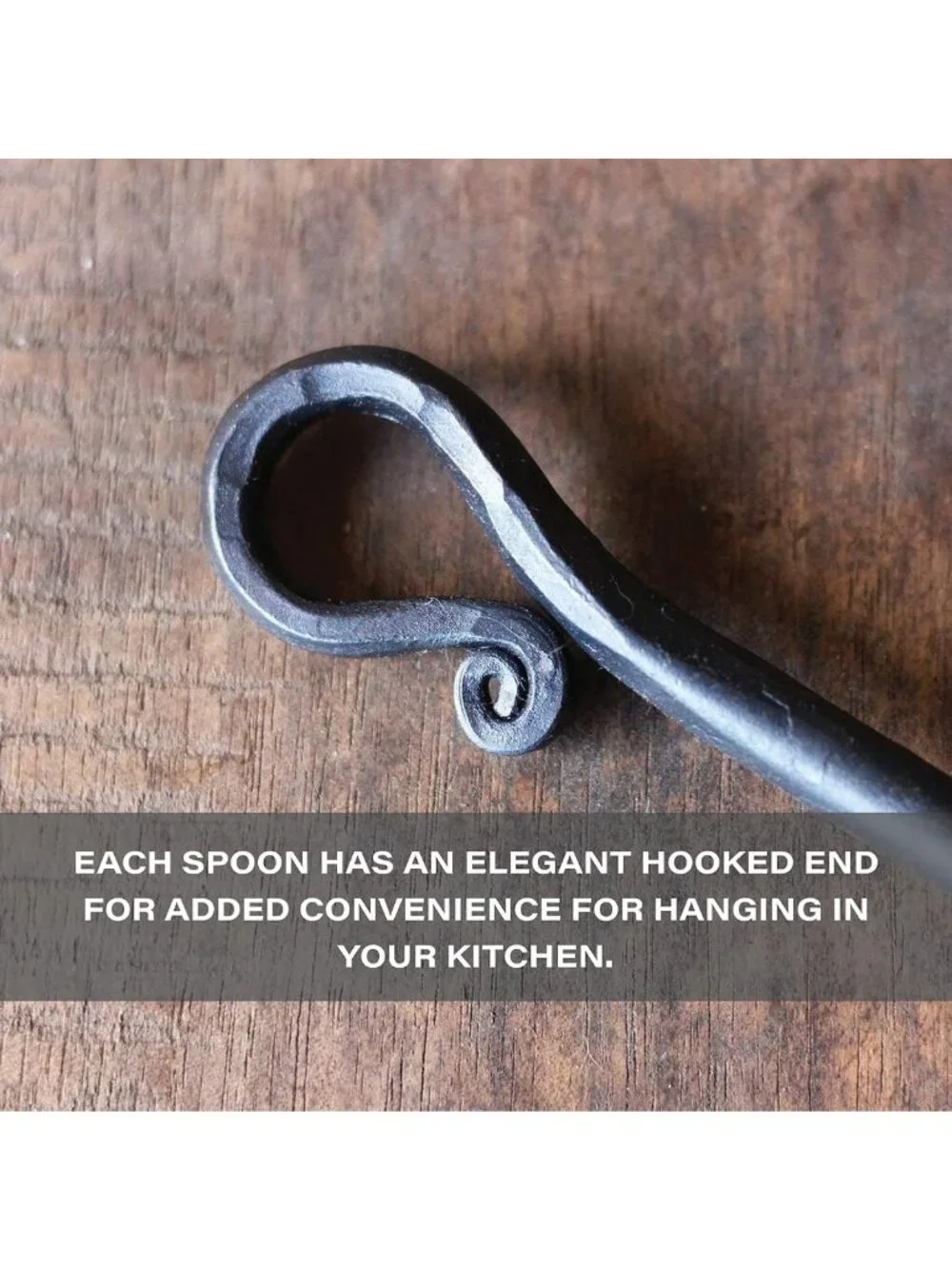 Antique Rustic Copper & Steel Coffee Scoop | 2 Tsp Food Grade Metal Spoon
